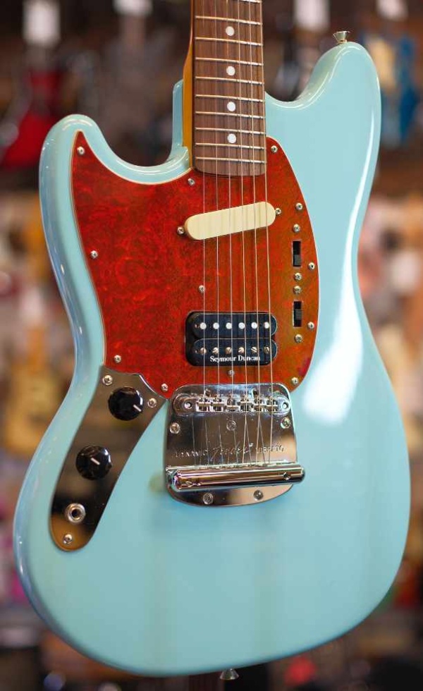 Fender 2012 Japan Kurt Cobain Mustang Left-Handed, Sonic Blue (Pre